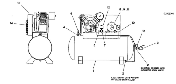 Part Location Diagram of 32027120 Ingersoll Rand Drain Valv